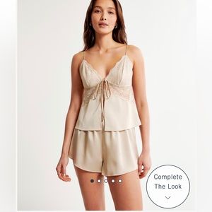 Abercrombie Satin Sleep Set